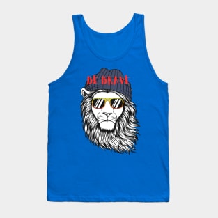 brave lion Tank Top